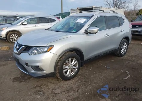 2015 Nissan Rogue Sv z USA, uszkodzony, nr VIN 5N1AT2MTXFC906557